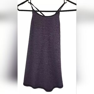 Lululemon Top Purple Women's Moment Racerback  Gym Yoga Size 8